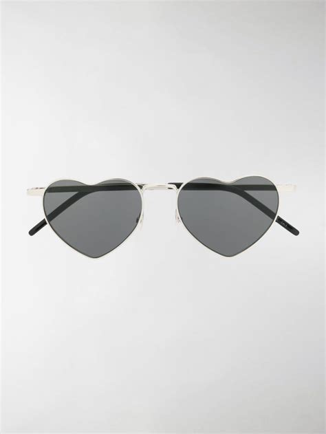 saint laurent heart shaped sunglasses|yves saint laurent sunglasses sale.